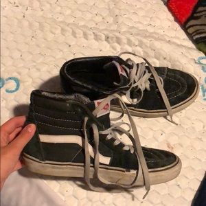 Black High Top Skate Vans